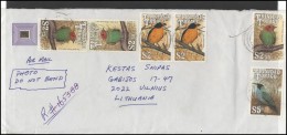 TRINIDAD & TOBAGO Brief Postal History Envelope Air Mail TT 004 Birds - Trinidad & Tobago (1962-...)