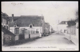 89-137 - YONNE - GURGY - Rue Principale - Gurgy