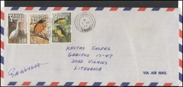 TRINIDAD & TOBAGO Brief Postal History Envelope Air Mail TT 005 Birds - Trinidad & Tobago (1962-...)