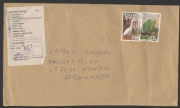 TRINIDAD & TOBAGO Brief Postal History Envelope Air Mail TT 012 Birds - Trinité & Tobago (1962-...)
