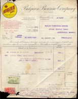 Factuur Facture Brief Lettre  - Belgian Benzine Company - Motogazoline Shell - Bruxelles 1927 - 1900 – 1949
