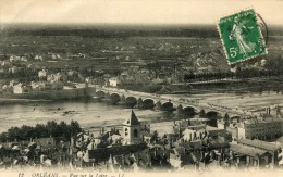 CPA 45 ORLEANS VUE SUR LA LOIRE 1912 - Orleans