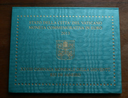 VATICANO 2013 - THE TWO EURO COIN 2013 IN ORIGINAL FOLDER - Vatican