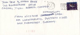 A27 - Enveloppe Wwf Du Canada De 1992 - Andere & Zonder Classificatie