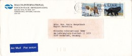 A27 - Enveloppe Wwf Du Canada Par Avion De 1988... - Sonstige & Ohne Zuordnung