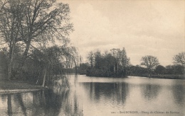 ( CPA 49 ) ST-GEORGES  /  Étang Du Château De Serrant  -  (défaut Côté Droit) - Saint Georges Sur Loire