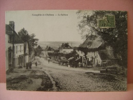 CP NEAUPHTE LE CHATEAU  LE SABLON - ECRITE EN 1917 - Neauphle Le Chateau