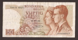 België 50 Frank 14-5- 1966 -NO: 794 Y 4027.. - 50 Francs