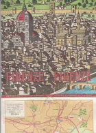 B1092 - CARTINA Az.Aut. Turismo FIRENZE 1974/MAP/STRADARIO - Topographische Karten