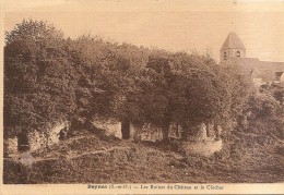 D78 - BEYNES - LES RUINES DU CHATEAU ET LE CLOCHER - état Voir Descriptif - Beynes