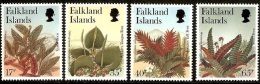 (149) Falkland Isl.   Flora / Plants / Ferns / Farne / Pflanzen **  / Mnh  Michel 687-90 - Georgia Del Sud