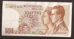 België 50 Frank 14-5- 1966 -NO: 887 Y 4539. - 50 Francs