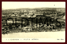 ANGOLA - CABINDA - VISTA AEREA - 1940 REAL PHOTO PC - Angola
