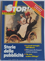 STORIA ILLUSTRATA  - AGOSTO 1984 - STORIA DELLA PUBBLICITA'  ( CART 77B) - Histoire