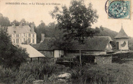 SONGEONS   LE THERAIN ET LE CHATEAU - Songeons