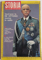 STORIA ILLUSTRATA    -   GENNAIO 1968 - RE VITTORIO EMANUELE  ( CART 77B) - History