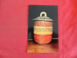 > Guatemala   Glass Polychromatic  With Cover Of The Late Classic Period  Not Mailed Ref 1254 - Guatemala