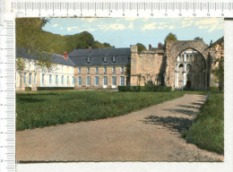 VALMONT  -  Le Château Et  Les  Ruines  De  L  Abbaye - Valmont