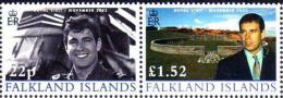 (150) Falkland Isl.  Royal Visit  2002   **  / Mnh  Michel 863-64 - Zuid-Georgia