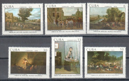 Caribbean Island 1979 - Art. Painting Gemalde Mi.2373-2378 MNH (**) - Nuevos