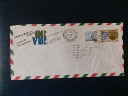 IT  1331    LETTRE  VAT.   POUR ALLEMAGNE - Storia Postale