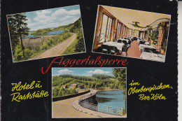 5270 GUMMERSBACH - DERSCHLAG, Hotel & Raststätte Aggertalsperre - Gummersbach