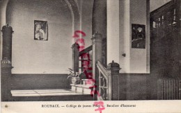 59 - ROUBAIX - COLLEGE DE JEUNES FILLES - ESCALIER D' HONNEUR - ECOLE - Roubaix