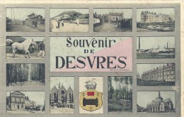 NORD PAS DE CALAIS - BOULOGNE - DESVRES - Souvenir - Carte Multivues - Colorisée - Desvres