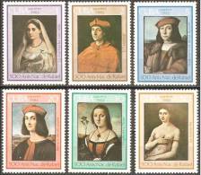 Caribbean Island 1983 - Raphael Art. Painting Gemalde   Mi.2756-2761 MNH (**) - Unused Stamps