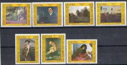 Caribbean Island 1988 Art. Painting Gemalde - Mi.3149-3155 MNH (**) - Unused Stamps