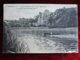 STPAT - 85 -  MAREUIL  S/  LAY -  JOYEUX SOCIETAIRES DE " LA CARPE MAREUILLAISE " SE LIVRANT A LEUR PASSE-TEMPS FAVORI - Mareuil Sur Lay Dissais