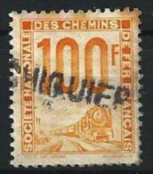 Petits Colis YT 23 " 100F. Jaune Clair " 1944-47 Oblitéré - Usados