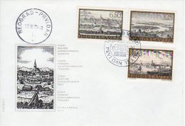YUGOSLAVIA 1973 Old Engravings On 2  FDCs.  Michel  1499-504 - FDC
