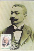 EMIL RACOVITA, EXPLORER, CM, MAXICARD, CARTES MAXIMUM, 1992, ROMANIA - Explorers