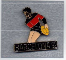 Pin´s  Sport  Rugby  Aux  J.O  BARCELONE  En  1992 - Rugby