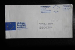 Enveloppe Dialogue Hospitalo-praticien Luxembourg Port Payé - Franking Machines (EMA)