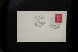 Enveloppe Affranchie Luxembourg Cachet Wiltz - Storia Postale