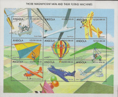 ANGOLA 1998 Aeroplanes MNH - Angola