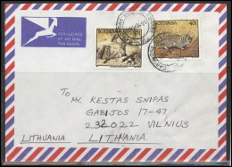 BOTSWANA  Brief Postal History Envelope Air Mail BW 002 Fauna Animals - Botswana (1966-...)