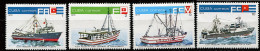 Cuba * N° 2073 à 2076 - Flotte De La Pêche Cubaine - Unused Stamps