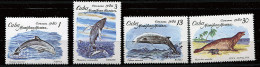 Cuba ** N° 2197 à 2200 - Mammifères Marins - Ungebraucht