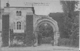 Environs De Nogent Le Roi Abbaye De Coulombs Portail XIIIe Siecle Très Bon Etat - Nogent Le Roi