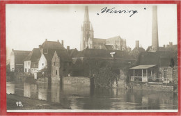 WERVICQ - WERVIK - Carte Photo Militaire Allemande - Foto - Vue De La Ville  - Guerre 14/18 - Wervik