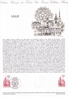 Joli Lot De 3 Documents Philatéliques Premier Jour, Lille, Année Du Beffroi, 1982 - Andere & Zonder Classificatie