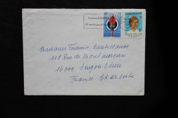 Enveloppe Affranchie Luxembourg Oblitération Luxembourg Timbres Caritas - Storia Postale
