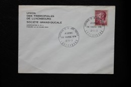 Enveloppe Union Des Timbrophiles Du Luxembourg Oblitération Centenaire De La Carte Postale - Cartas & Documentos