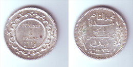 Tunisia 1 Franc 1915 - Túnez