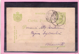 CARTA POSTALA / CAROL I  - Circulata 1910  Cu Francatura BUCURESTI/PREDEAL - Cartas & Documentos