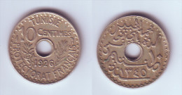 Tunisia 10 Centimes 1926 - Tunisie