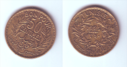 Tunisia 50 Centimes 1921 - Tunisie